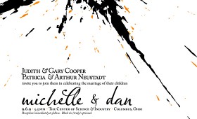 Neustadt Cooper Wedding Invitation